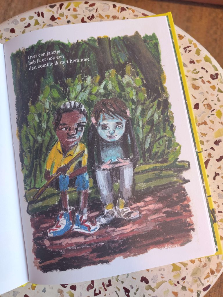 Recensie plassen op schrikdraad Simon van der Geest Karts-Janneke Rogaar Querido