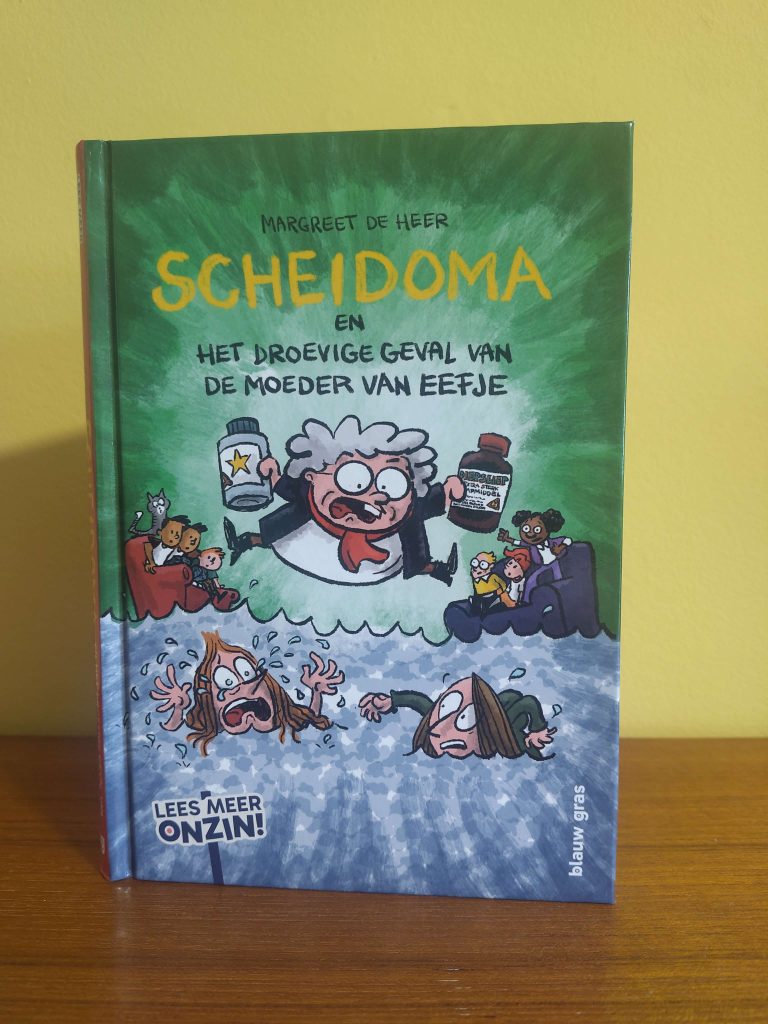 Recensie scheidoma en het droevige geval van de moeder van Eefje Margreet de Heer Blauw Gras