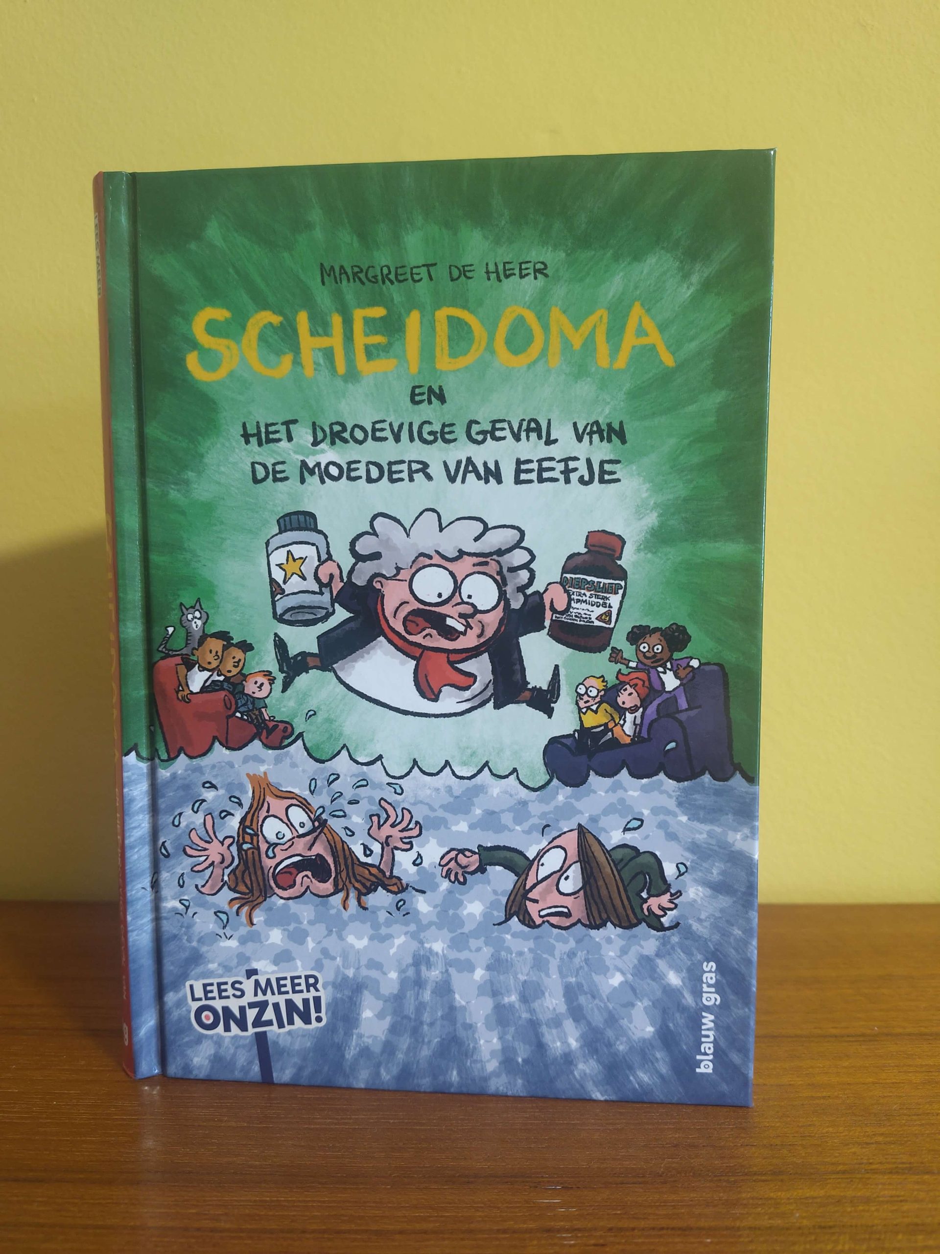 Recensie scheidoma en het droevige geval van de moeder van Eefje Margreet de Heer Blauw Gras