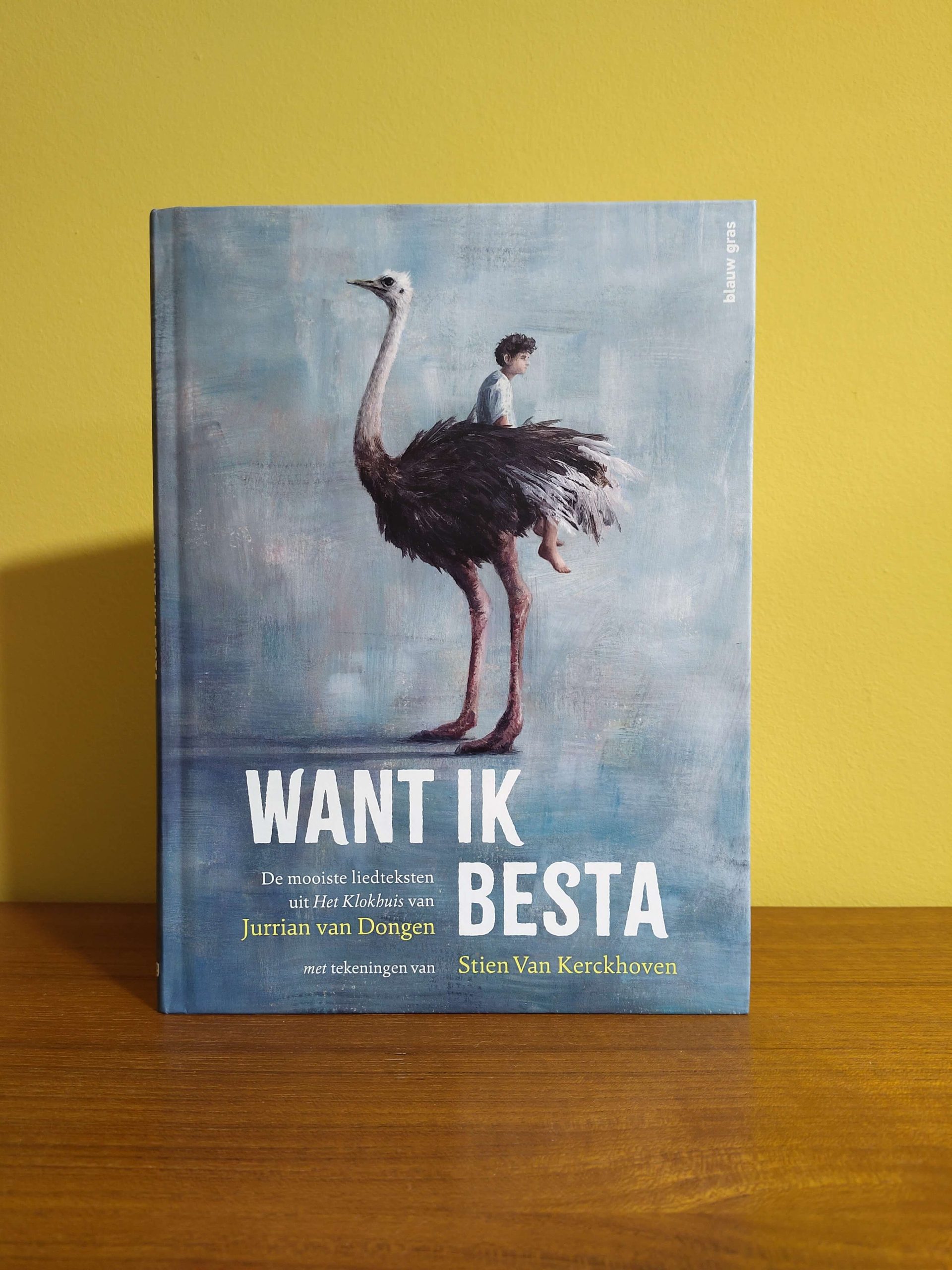 Recensie want ik besta Jurrian van Dongen Stien van Kerckhoven Blauw Gras poëzie